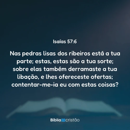 Isaías 57:6
