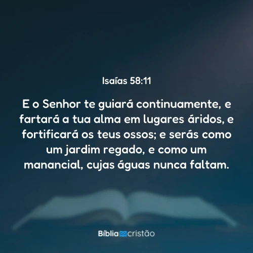 Isaías 58:11