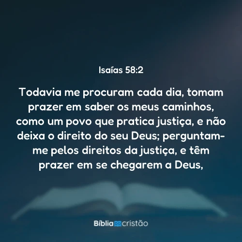 Isaías 58:2