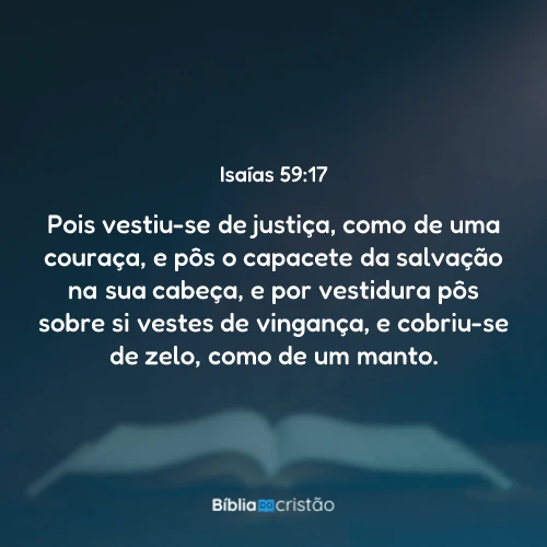 Isaías 59:17