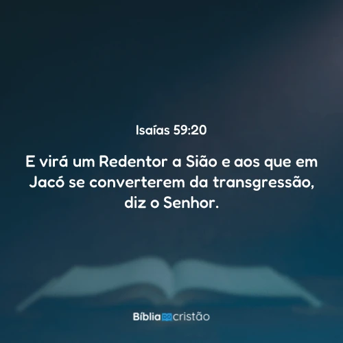 Isaías 59:20