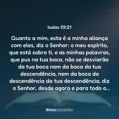 Isaías 59:21