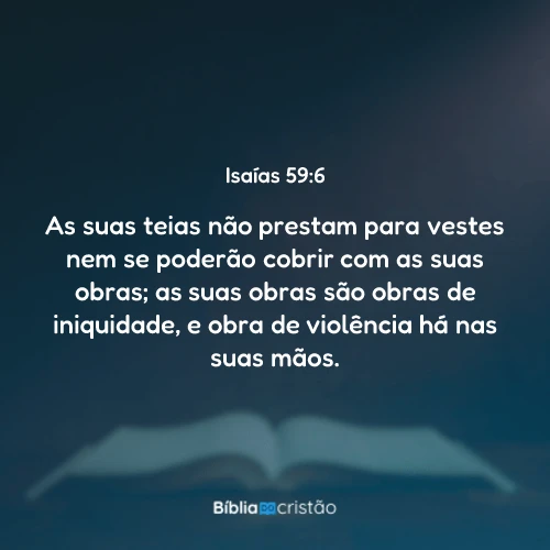 Isaías 59:6