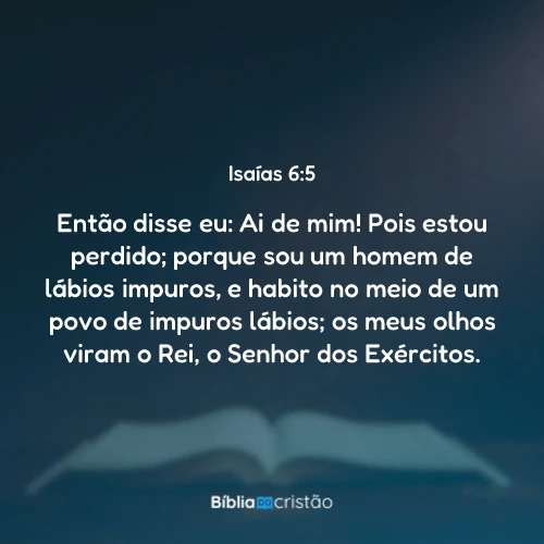 Isaías 6:5