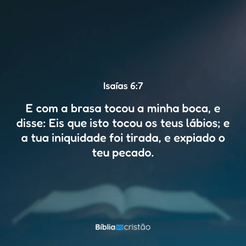 Isaías 6:7
