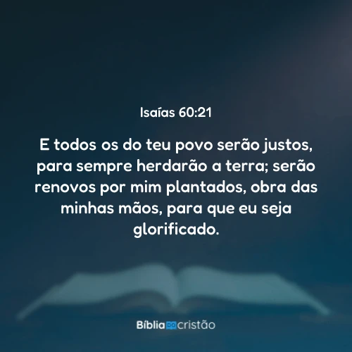 Isaías 60:21
