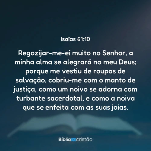 Isaías 61:10