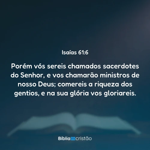 Isaías 61:6
