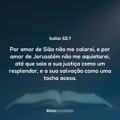 Isaías 62:1