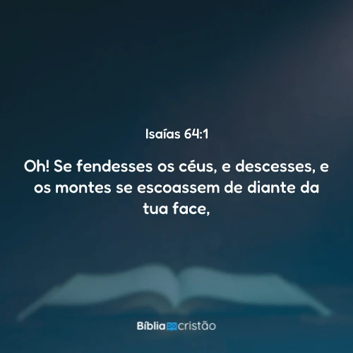 Isaías 64:1