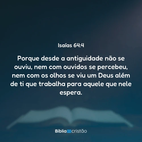 Isaías 64:4