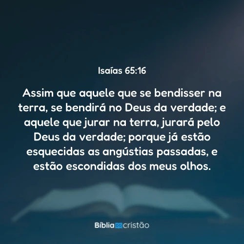 Isaías 65:16