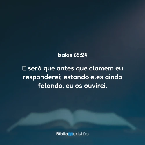 Isaías 65:24