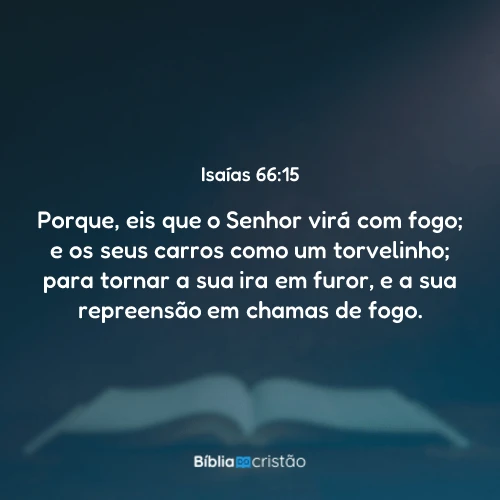 Isaías 66:15