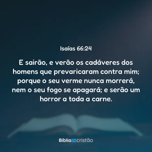 Isaías 66:24