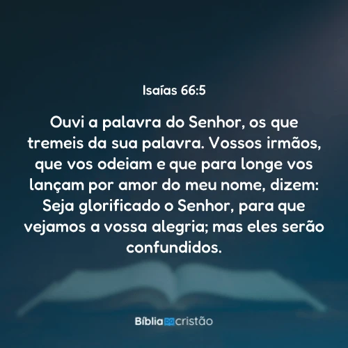 Isaías 66:5
