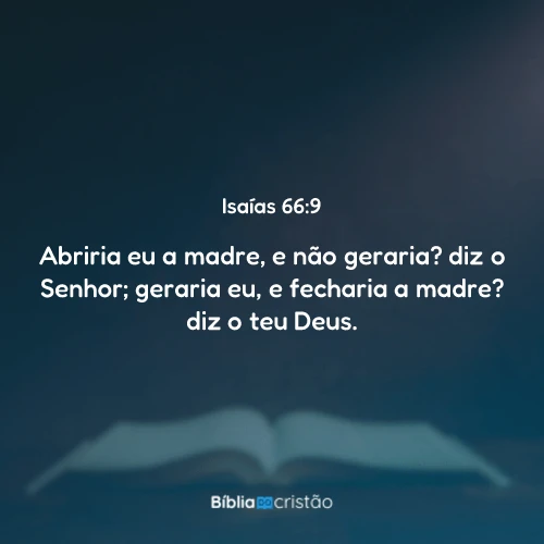 Isaías 66:9