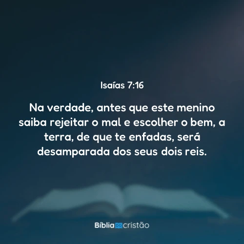 Isaías 7:16