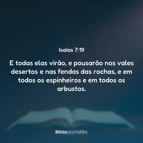 Isaías 7:19