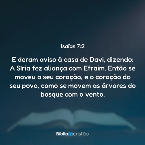 Isaías 7:2