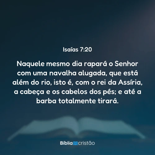 Isaías 7:20