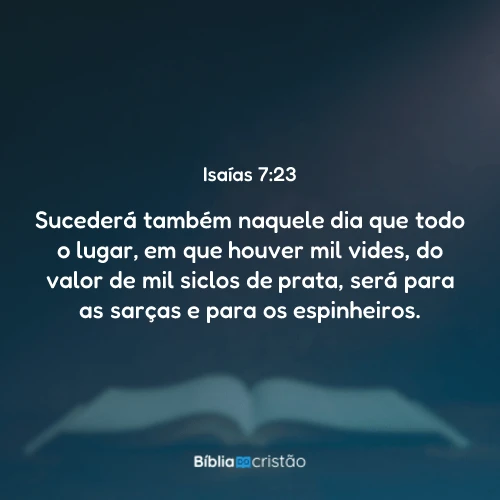 Isaías 7:23