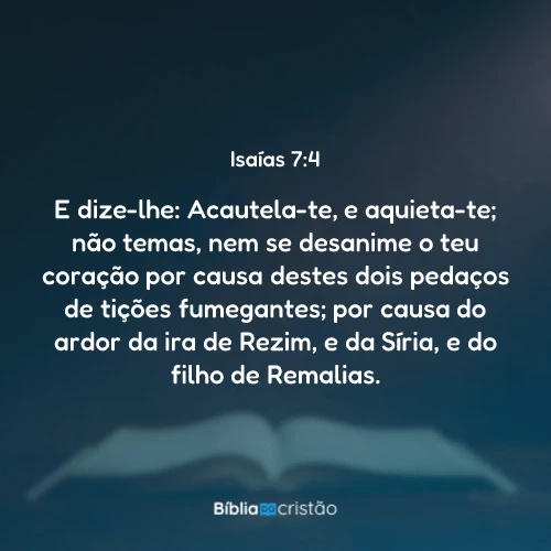 Isaías 7:4