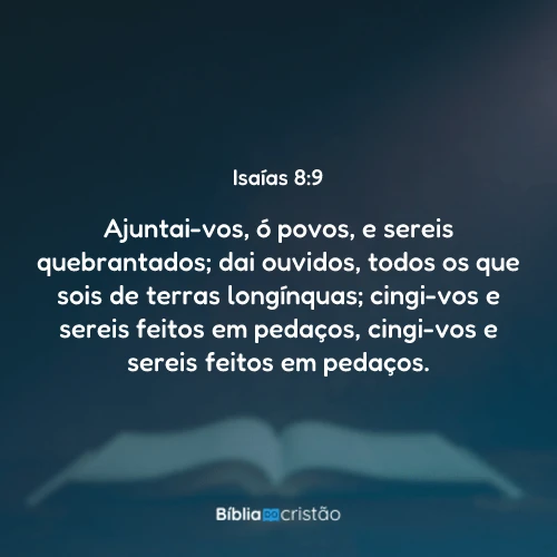 Isaías 8:9