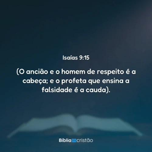 Isaías 9:15