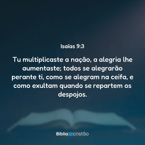 Isaías 9:3