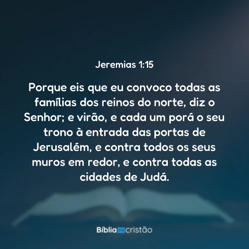 Jeremias 1:15