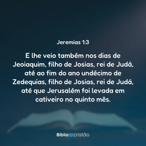 Jeremias 1:3