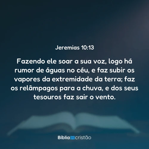Jeremias 10:13
