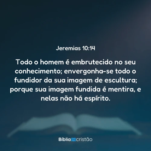 Jeremias 10:14