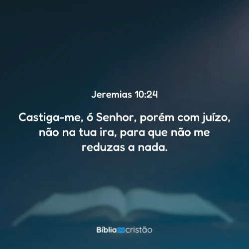 Jeremias 10:24