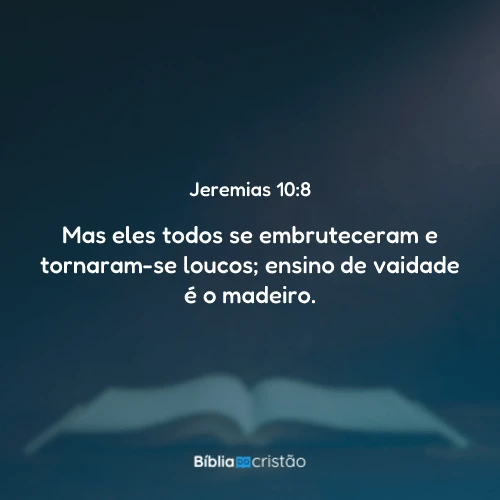 Jeremias 10:8