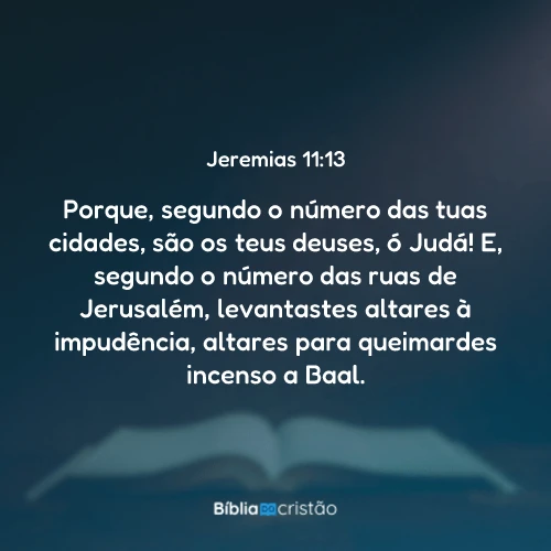 Jeremias 11:13