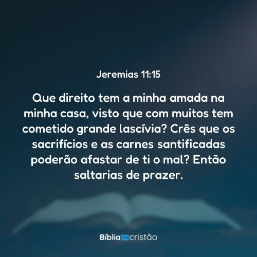Jeremias 11:15