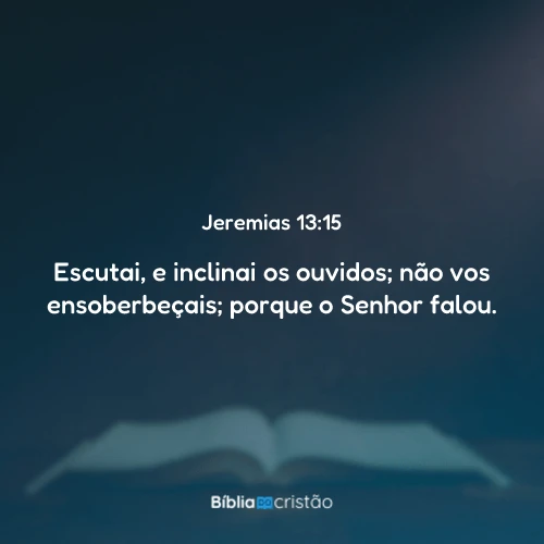 Jeremias 13:15