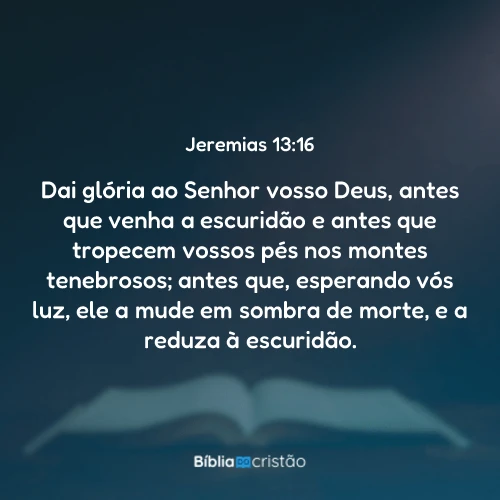 Jeremias 13:16