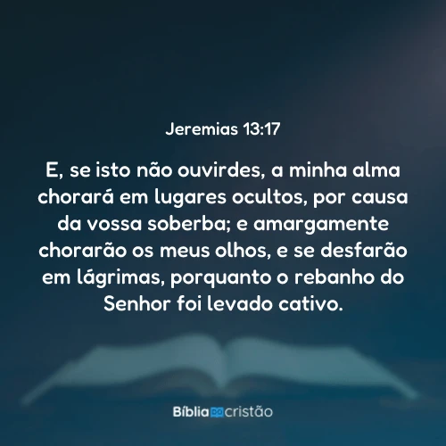 Jeremias 13:17