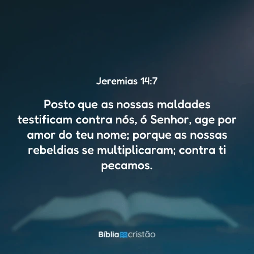 Jeremias 14:7