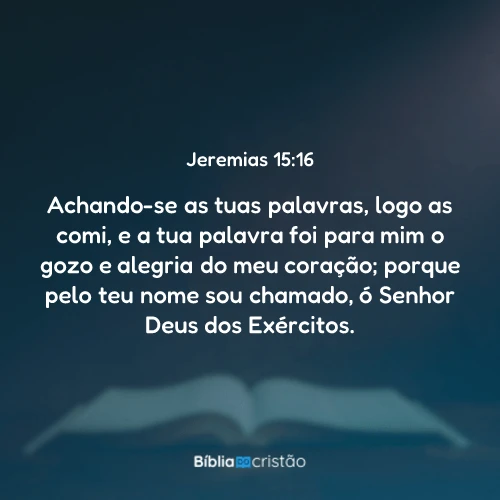 Jeremias 15:16