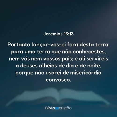 Jeremias 16:13