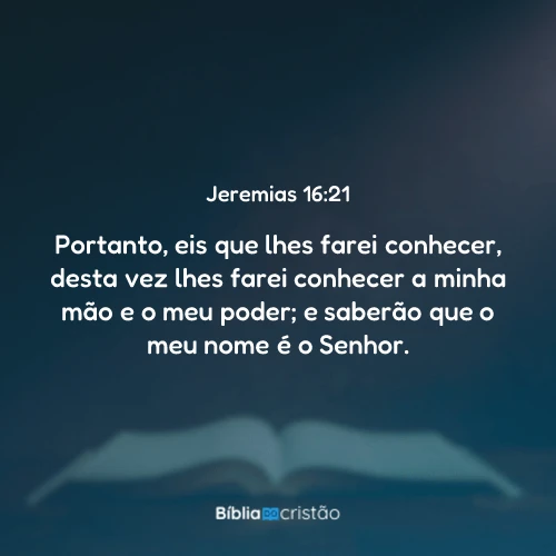 Jeremias 16:21