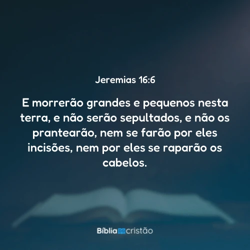 Jeremias 16:6