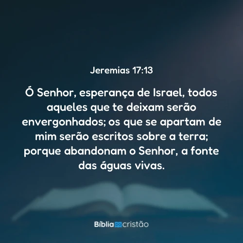 Jeremias 17:13