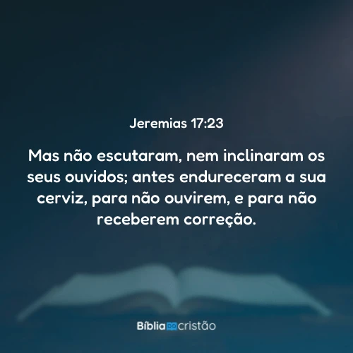 Jeremias 17:23