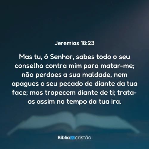 Jeremias 18:23