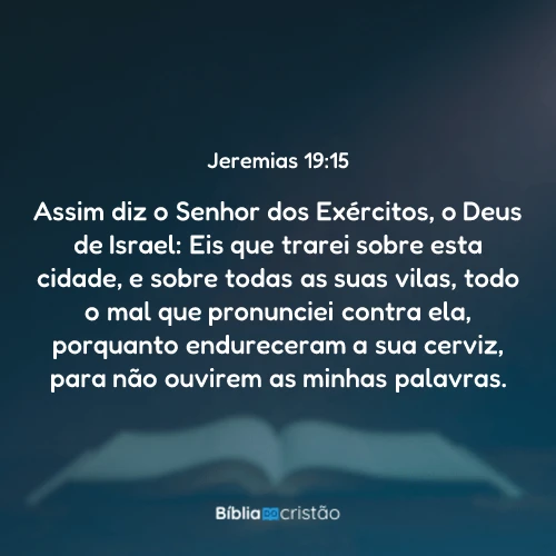Jeremias 19:15